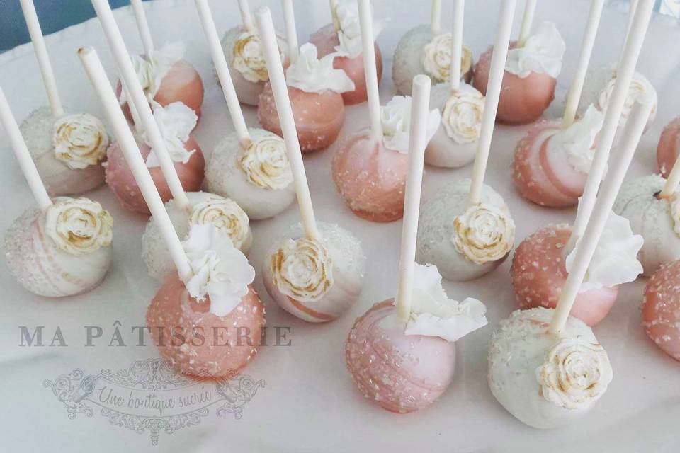 Princess cake pops