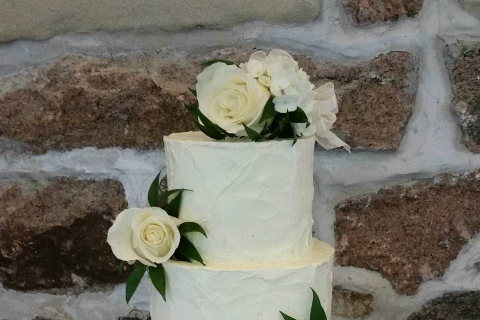 Gâteau en crème au beurre