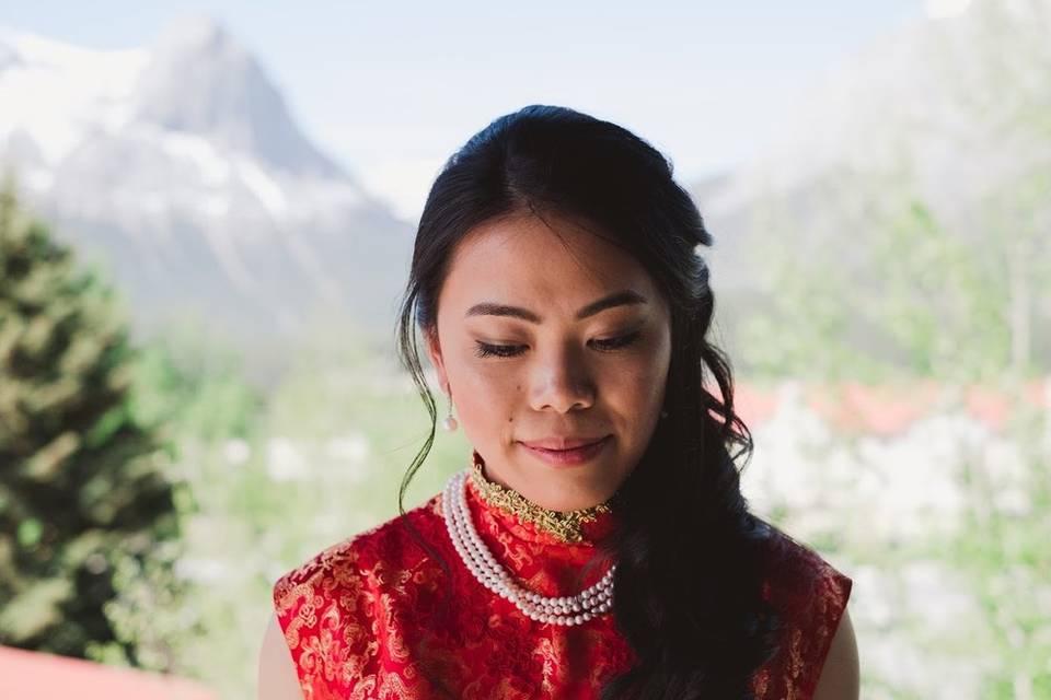 Asian bridal makeup