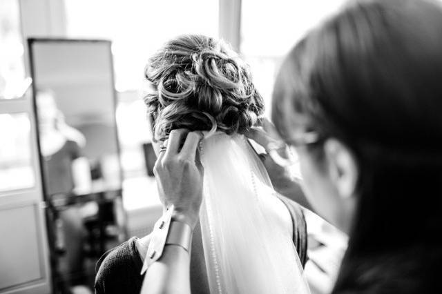 Intricate updo