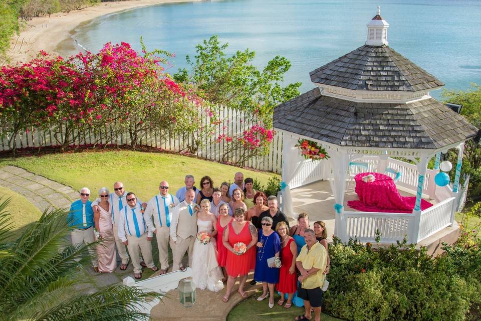 St. Lucia wedding