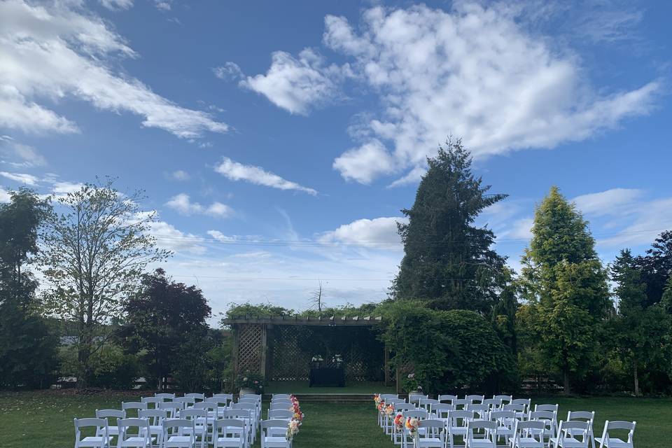 Lawn Ceremony area