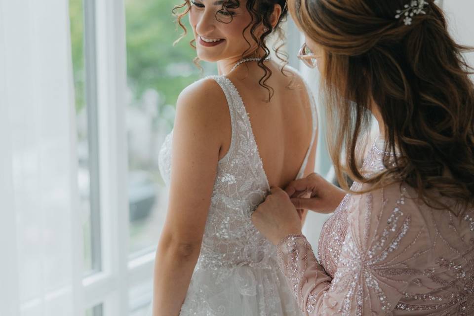 Mother Daughter Moment