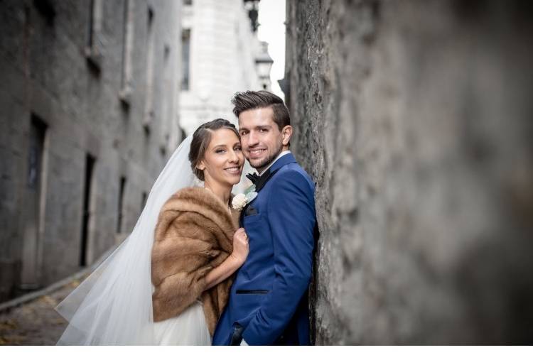 Bride and groom hairstyles