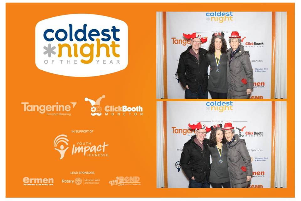 Coldest night of the year event