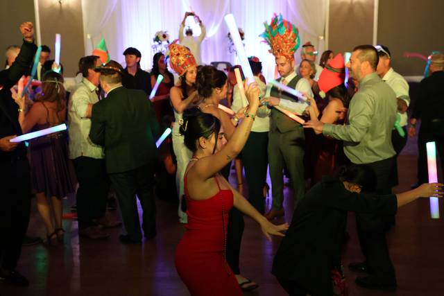 Lively Wedding Dance Floor