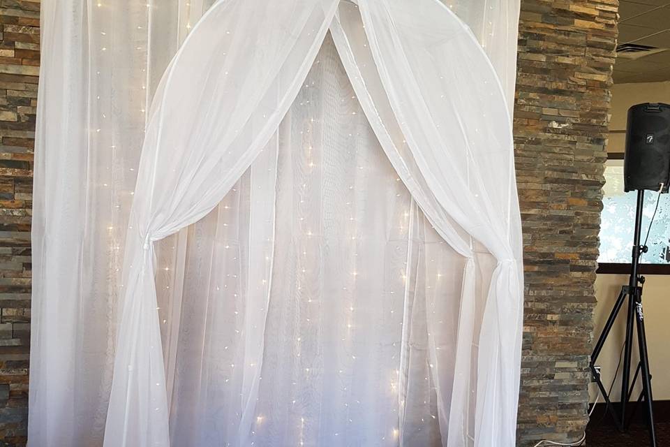 Ceremony Setup, Reception Area