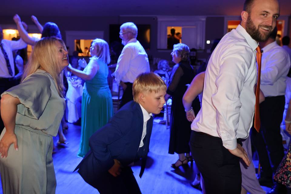 Family Dancing Together