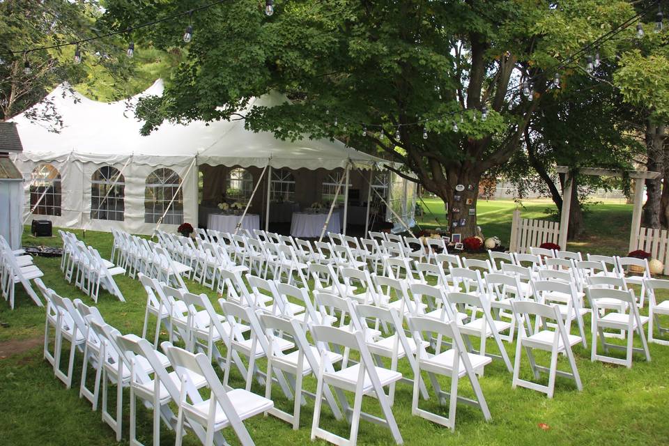 Backyard Wedding