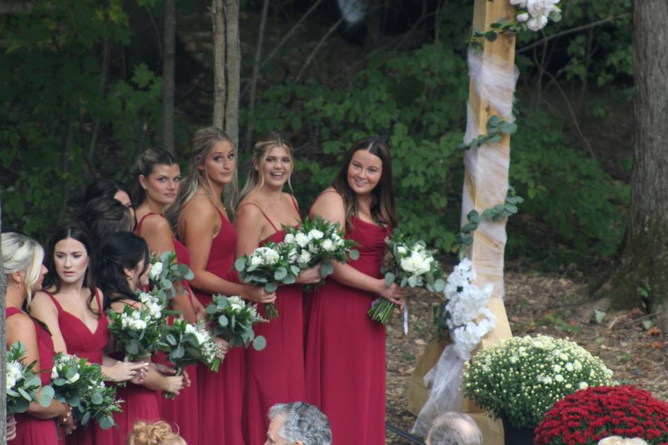 Beautiful bridesmaids