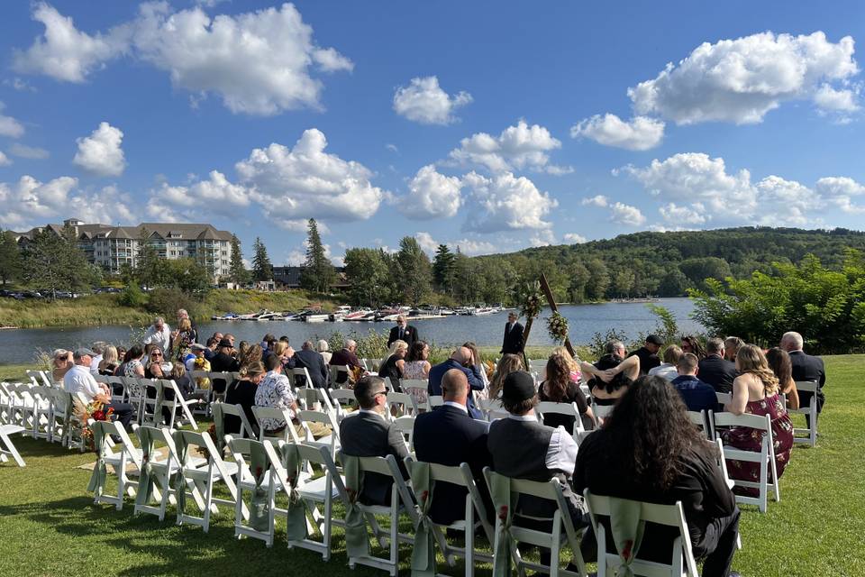 Backyard Wedding