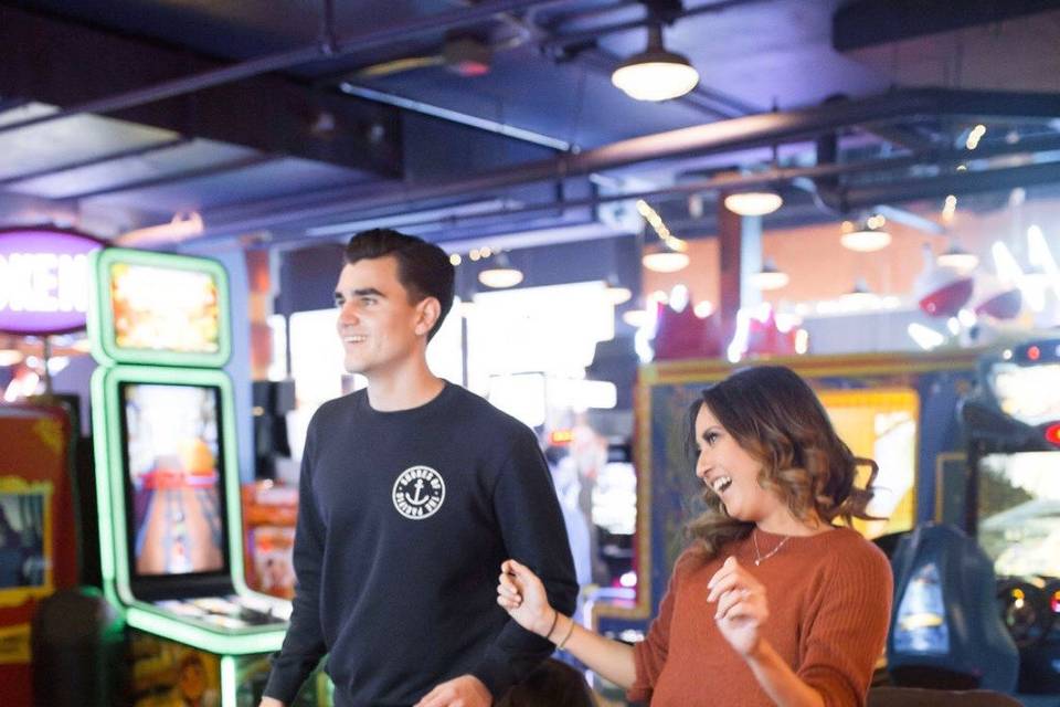 Engagement Shoot - Arcade Love