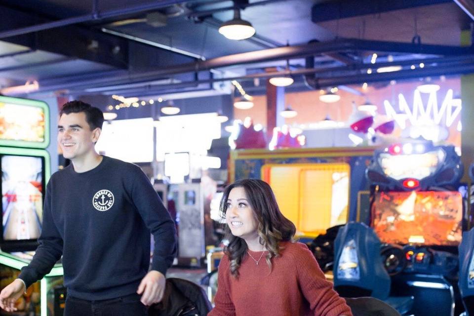 Engagement Shoot - Arcade Love