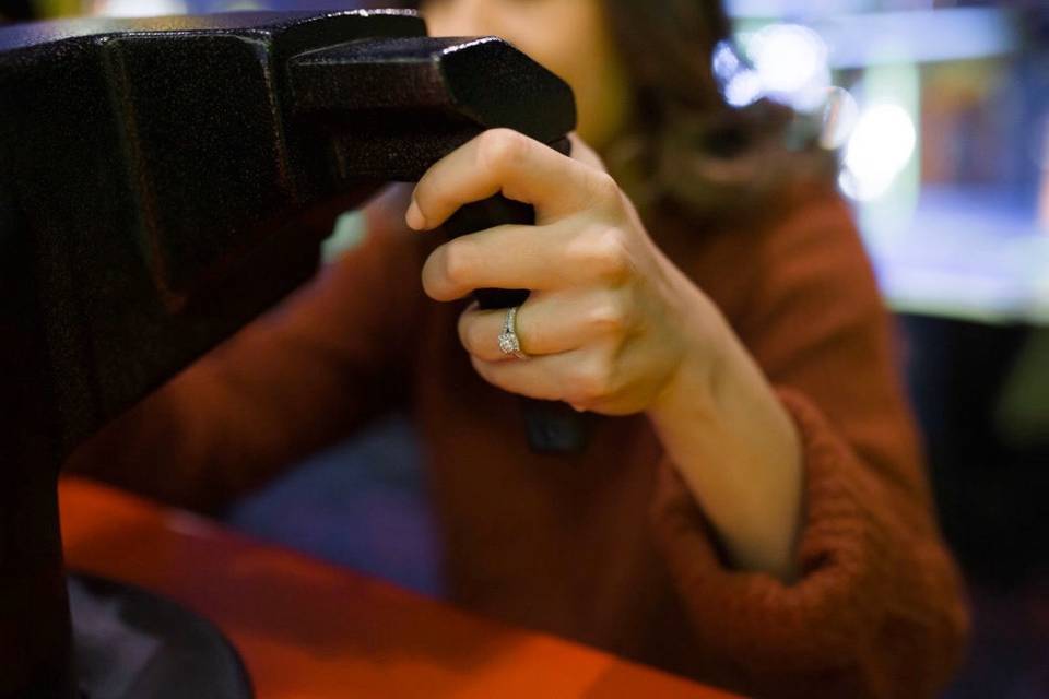 Engagement Shoot - Arcade Love