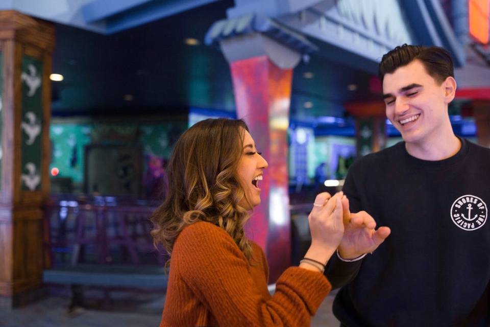 Engagement Shoot - Arcade Love