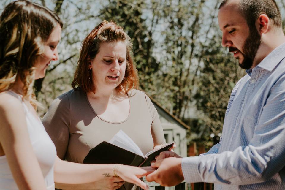 Peel’s Wedding Officiant