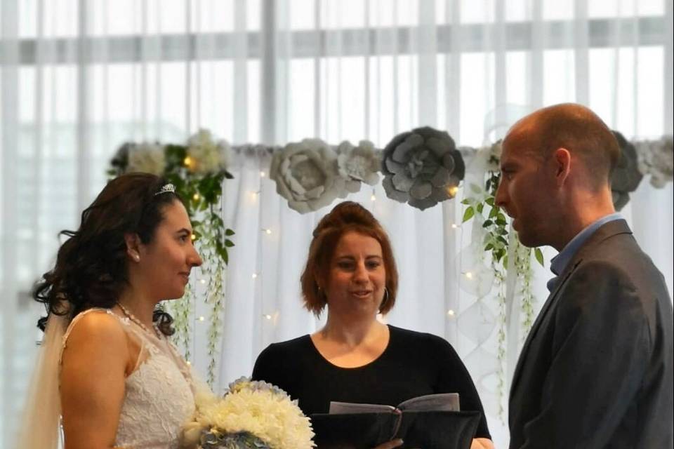 Exchanging vows