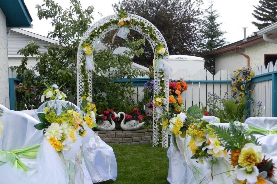 Weddings, events decorations,