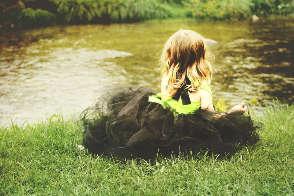 Hard job being a Flower Girl