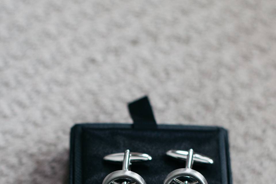 Grooms Car Themed Cufflinks