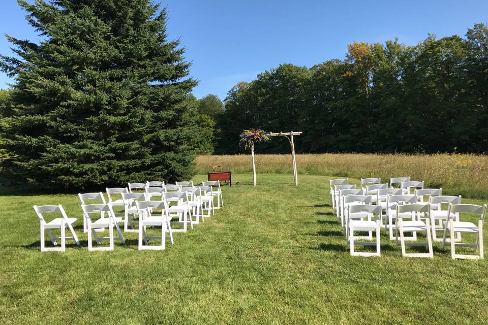 Outdoor Wedding Ontario
