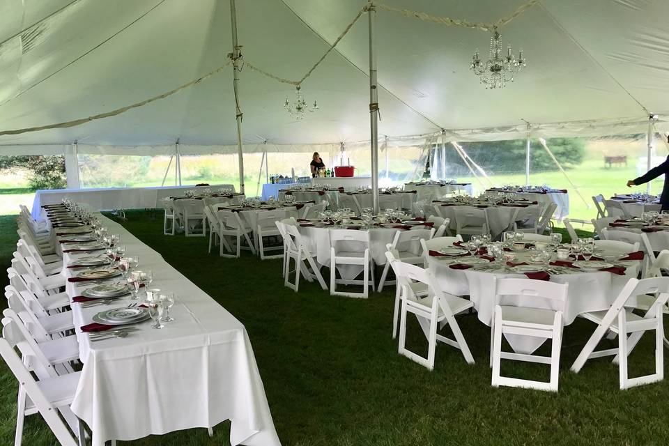 Owen Sound Tented Wedding