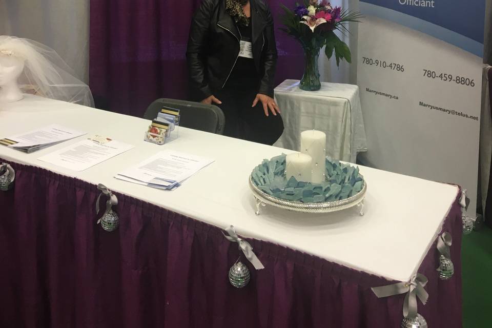 Mary at St. Albert Expo