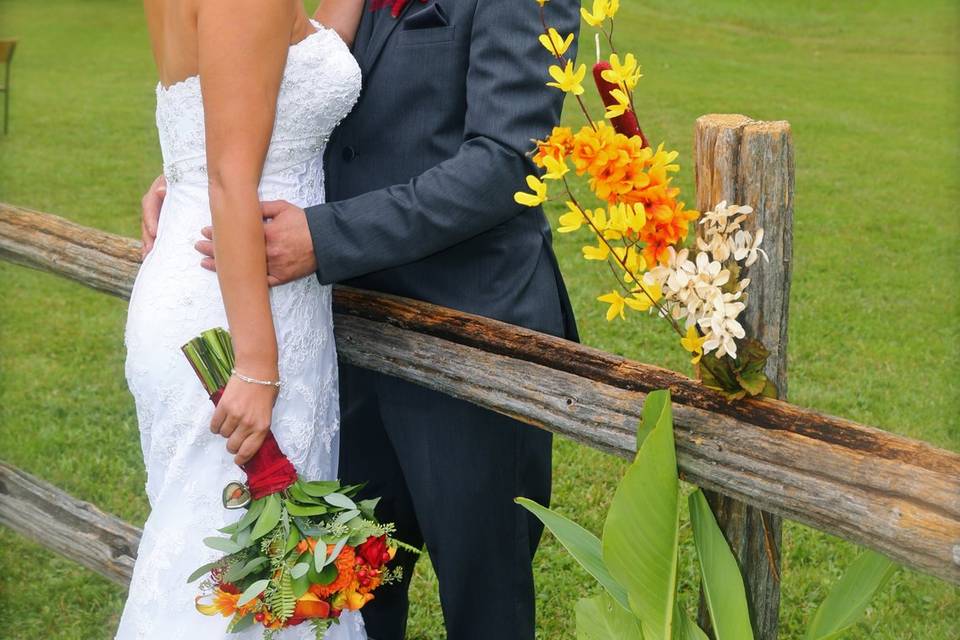 Outdoor Country wedding