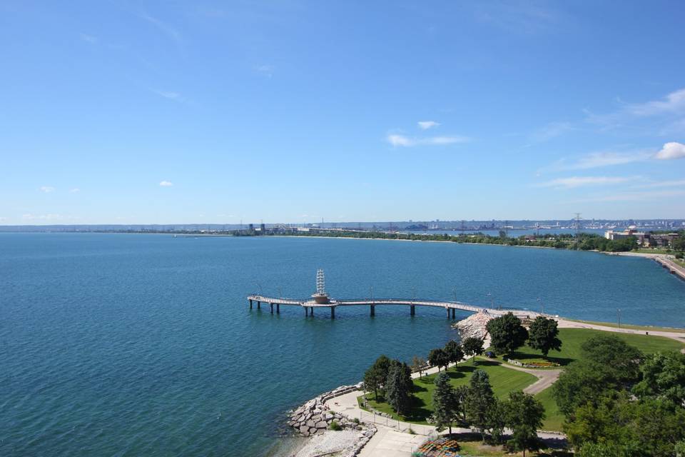 Burlington waterfront