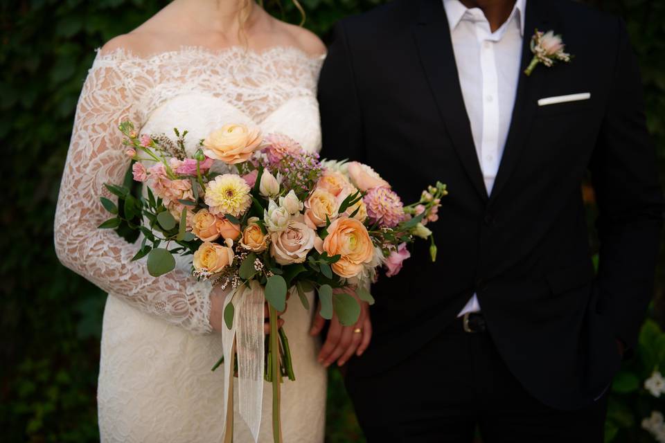 Bride and groom