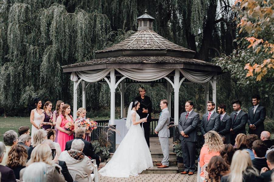 Outdoor ceremony