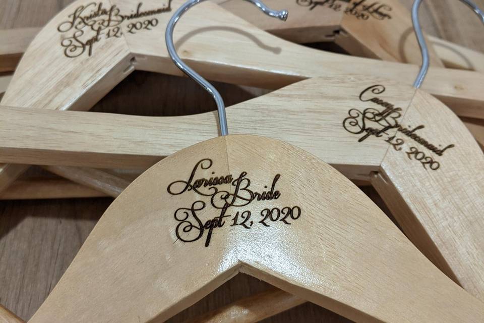 Personalized hangers