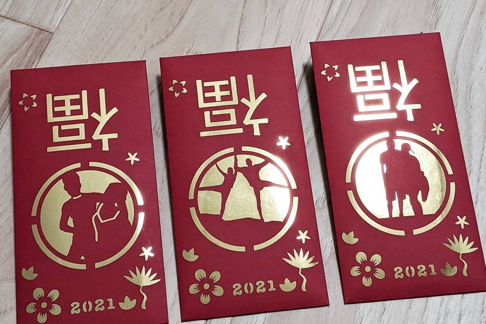 Custom Red Envelopes