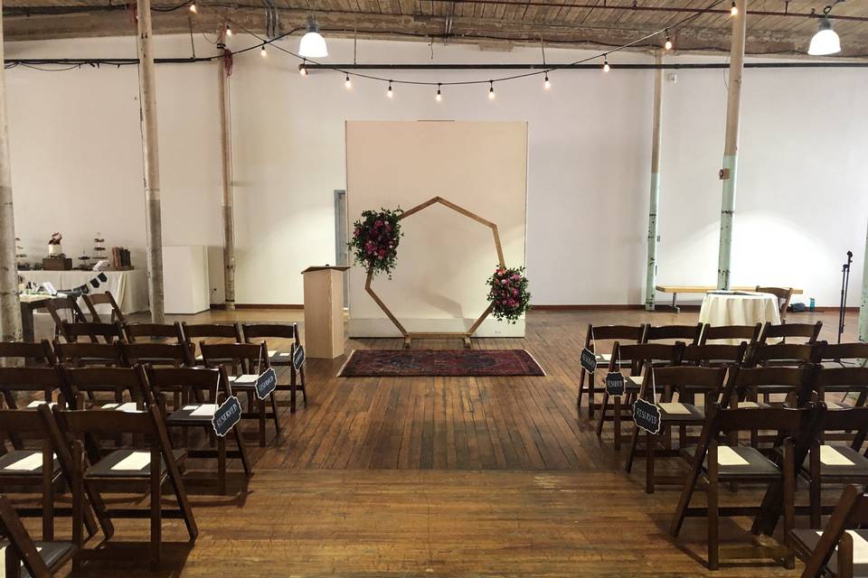 Ceremony decor