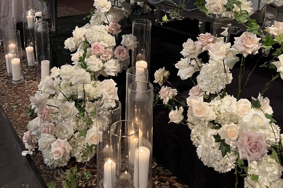 Sweetheart Table Floral