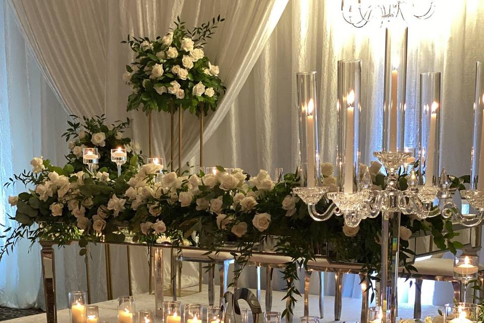 Head Table Floral