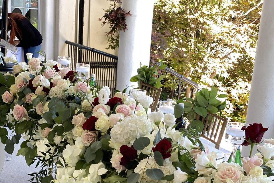 Head Table Floral