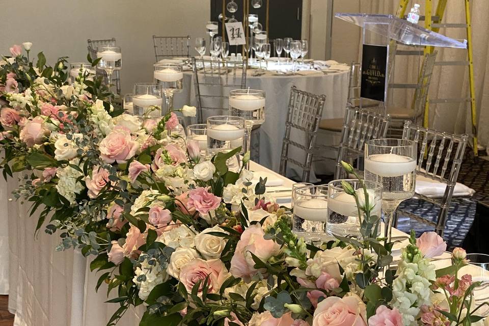 Head Table Floral