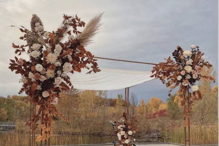 Copper Chuppah