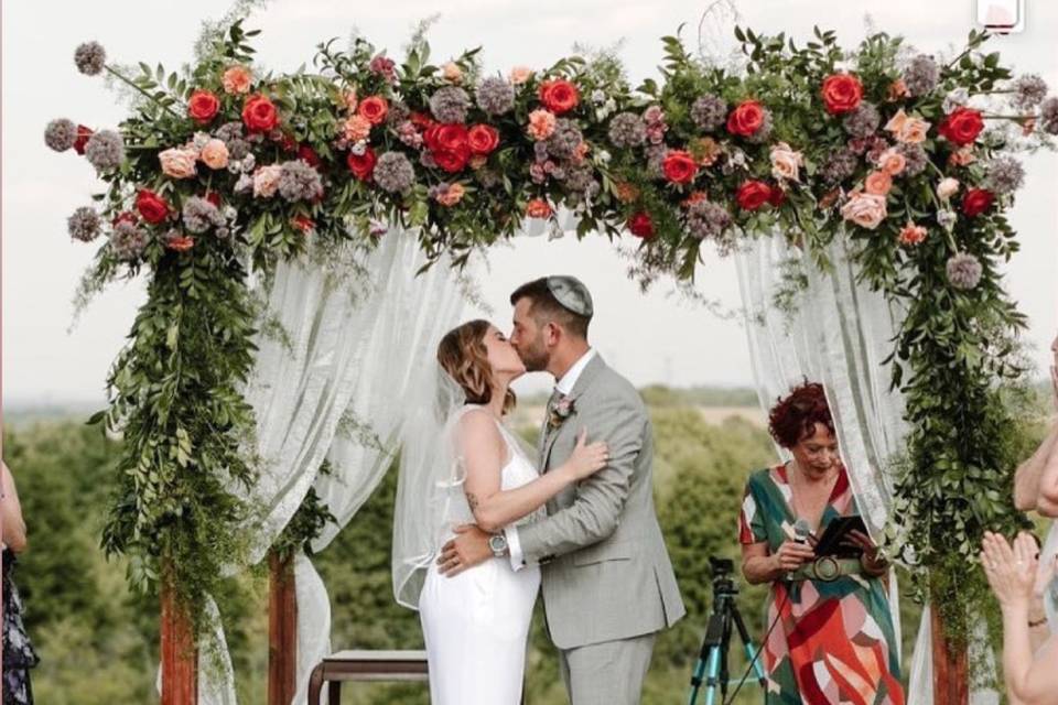 Cedar Chuppah