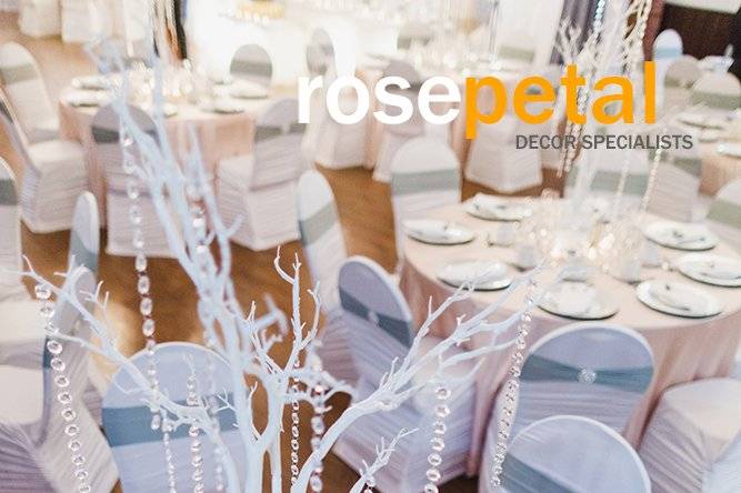 Rosepetal decor