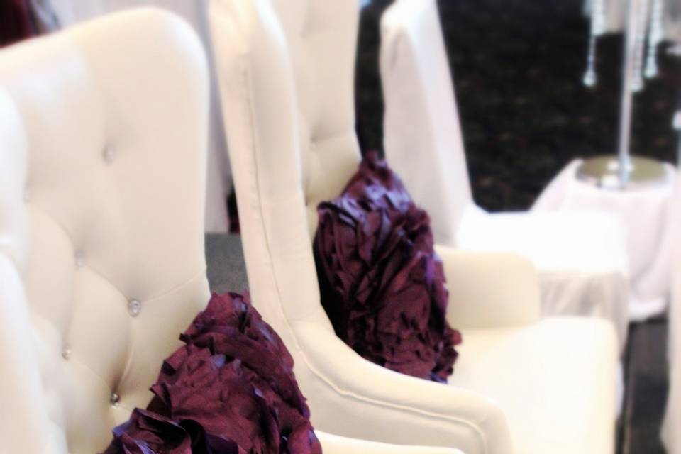 Bride and Groom Chairs