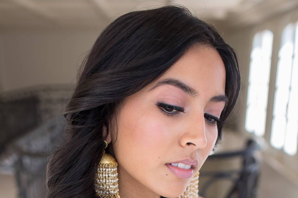 Bridal makeup by Daniela