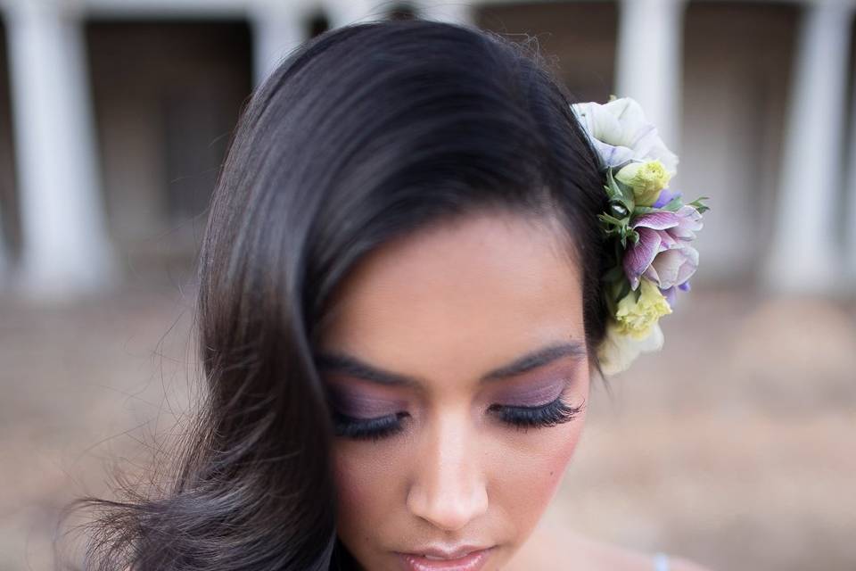 Bridal makeup by Daniela