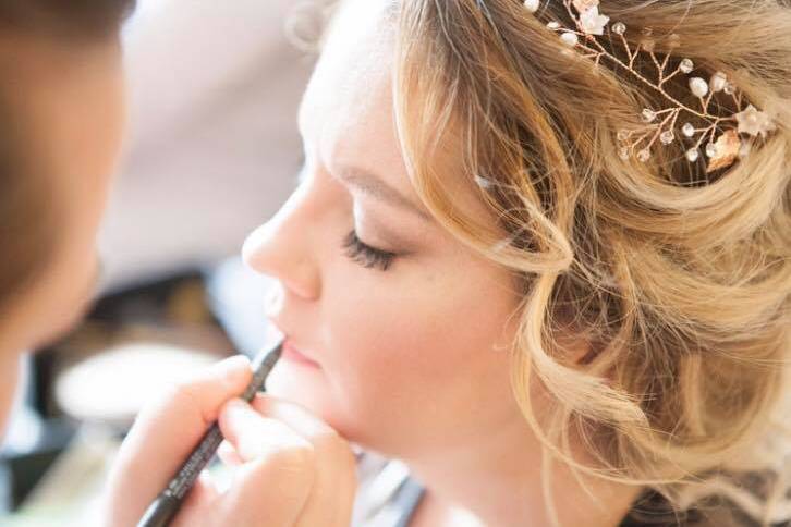 Bridal makeup by Daniela