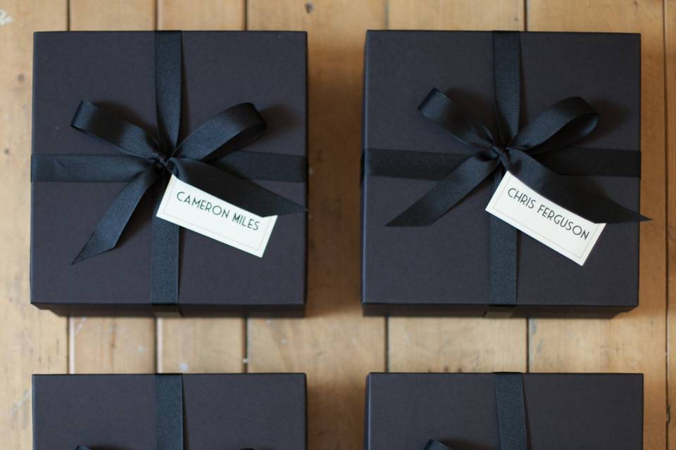 Custom spa gift boxes