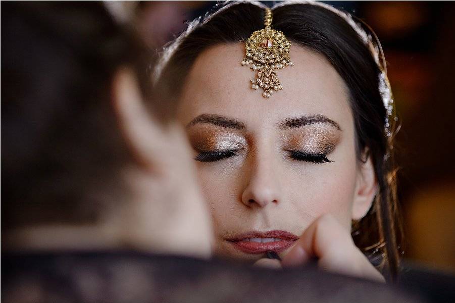 Bridal makeup by Daniela