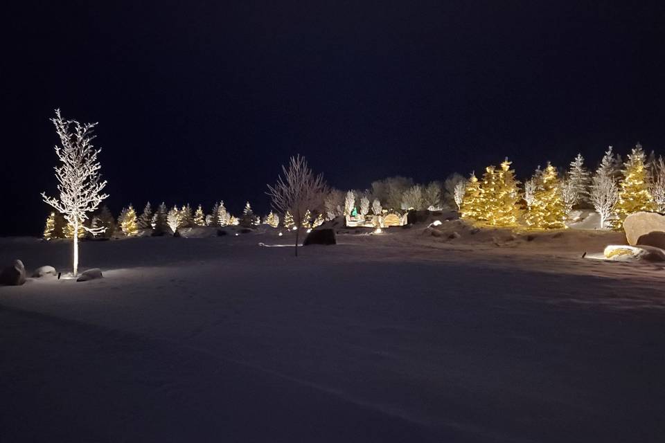 Obsidian Ridge at Night