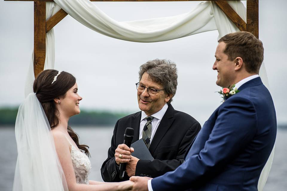 Megan and Michiel Oak Island