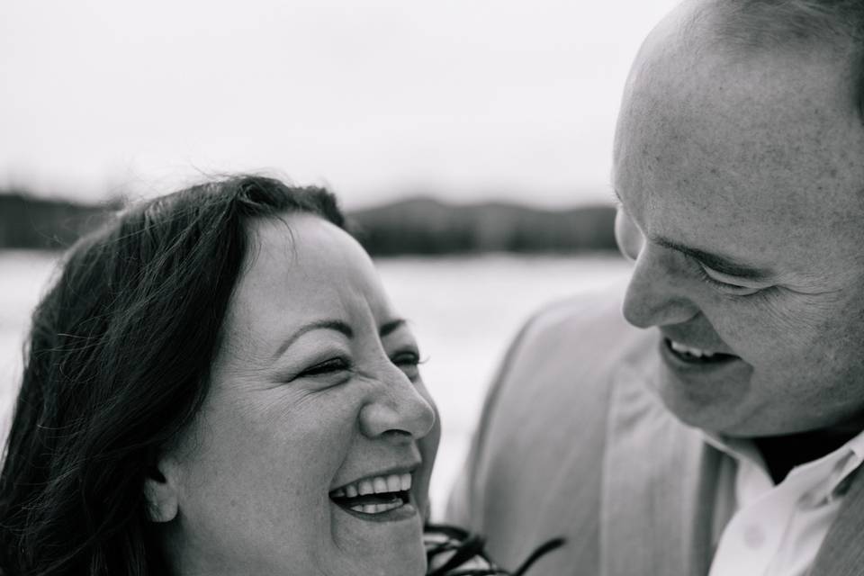 Black & White Winter Wedding